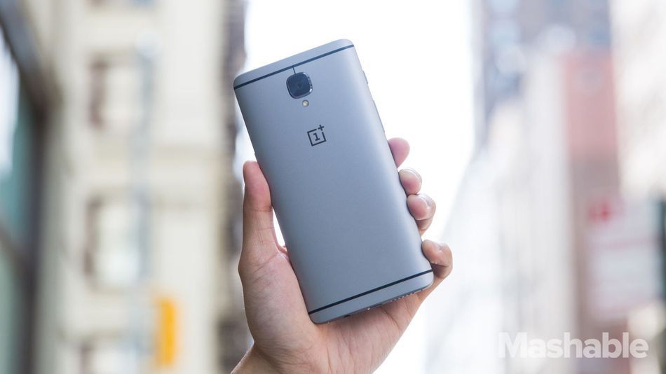 The now discontinued OnePlus 3T (pictured) will be replaced by the OnePlus 5.