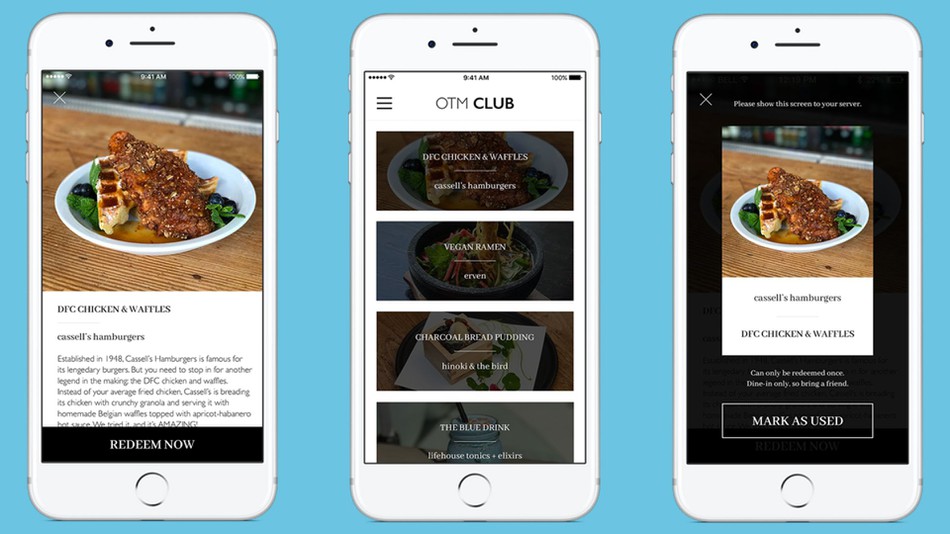 Off the Menu is a foodie's dream