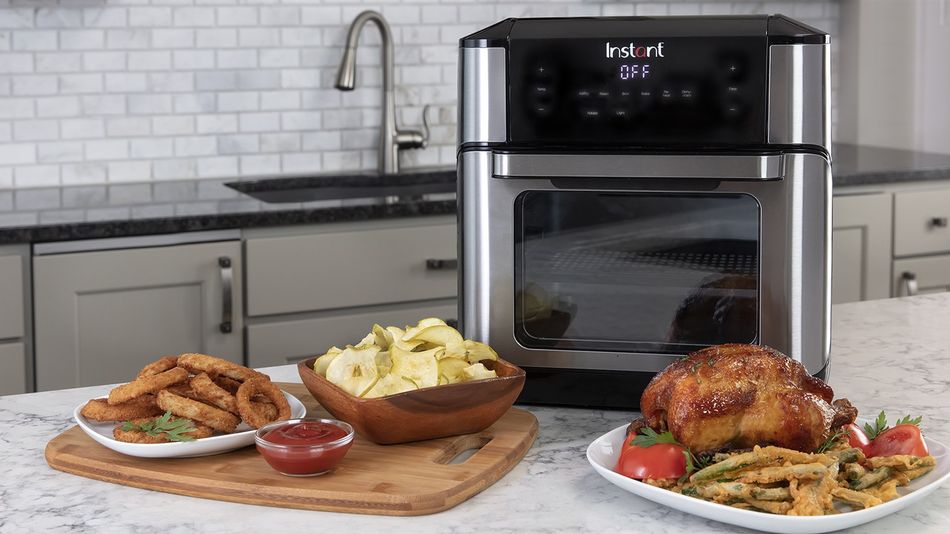 Not surprisingly, Instant Pot squeezed multiple appliances into their first air fryer.