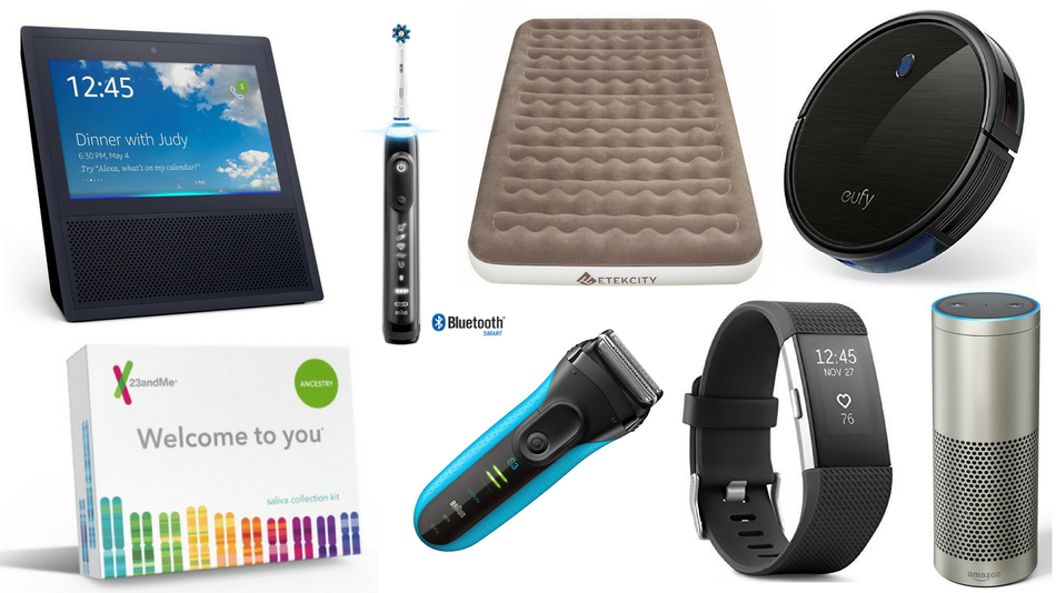 The Kindle Paperwhite, electric razors, and metal detectors are also on sale.