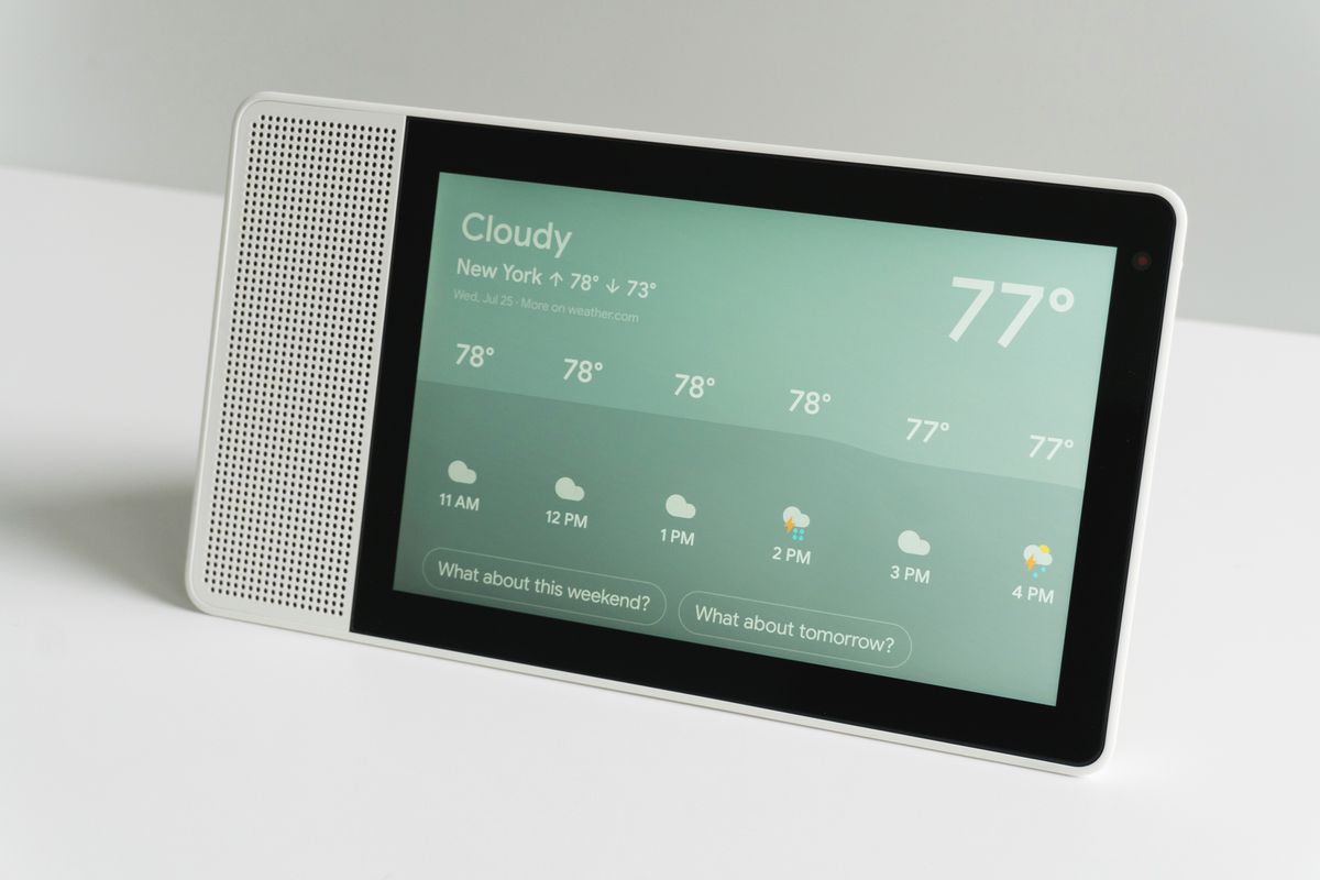 Lenovo's Smart Display takes smart speakers to the next level with ...