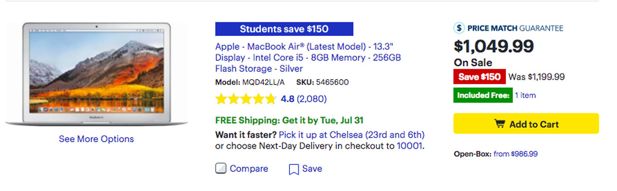 apple watch series 3 student discount