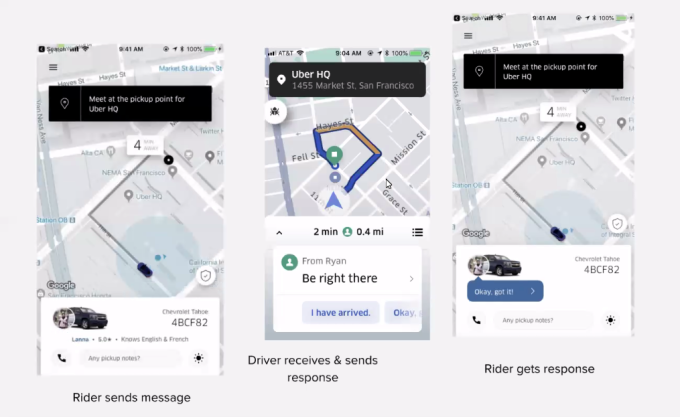 Wave Uber S New Spotlight Or Send Canned Chats To Find Your Driver Techio