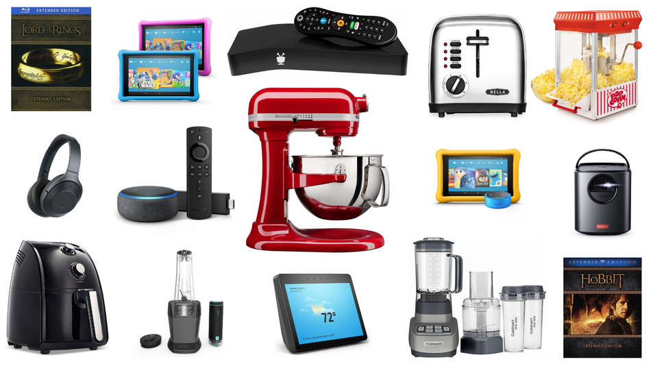 Save on home theater gear and kitchenware.