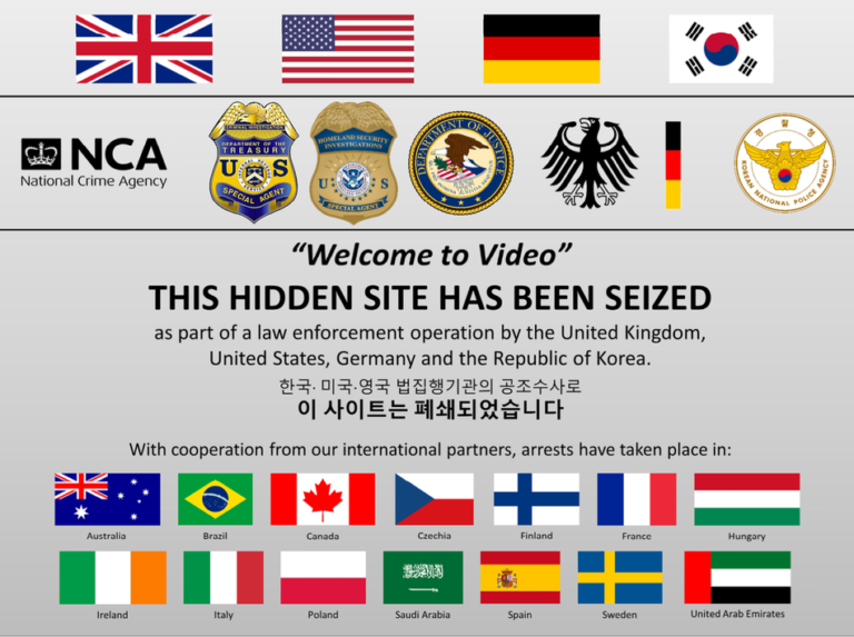 A massive dark web child porn site was brought down by A massive dark web child porn site was brought down by
