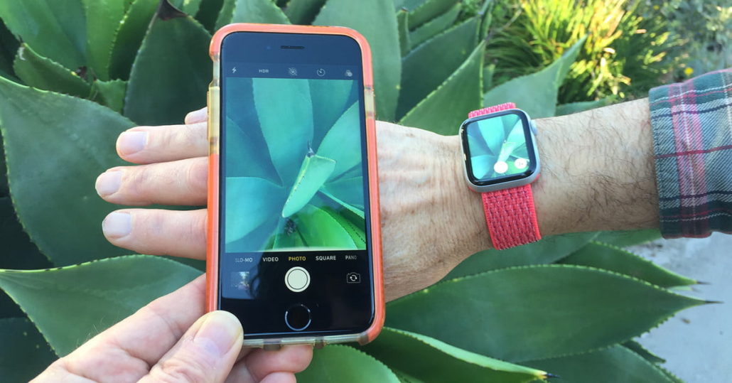 use apple watch as spy camera