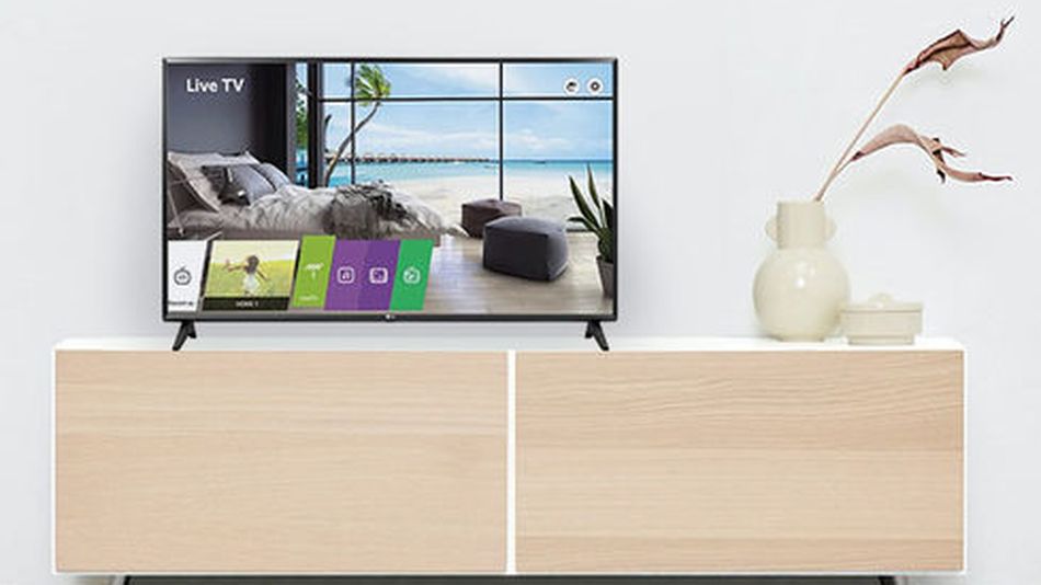 Enjoy FHD resolution with LG's LED TV.