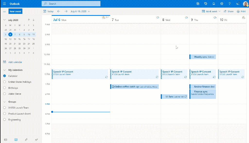 Outlook can now integrate Google Calendar and one tap to join Zoom