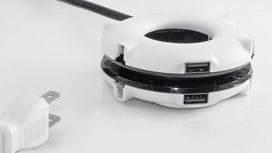 The Mogics Power Bagel is small enough to fit in your pocket but still charge multiple devices.