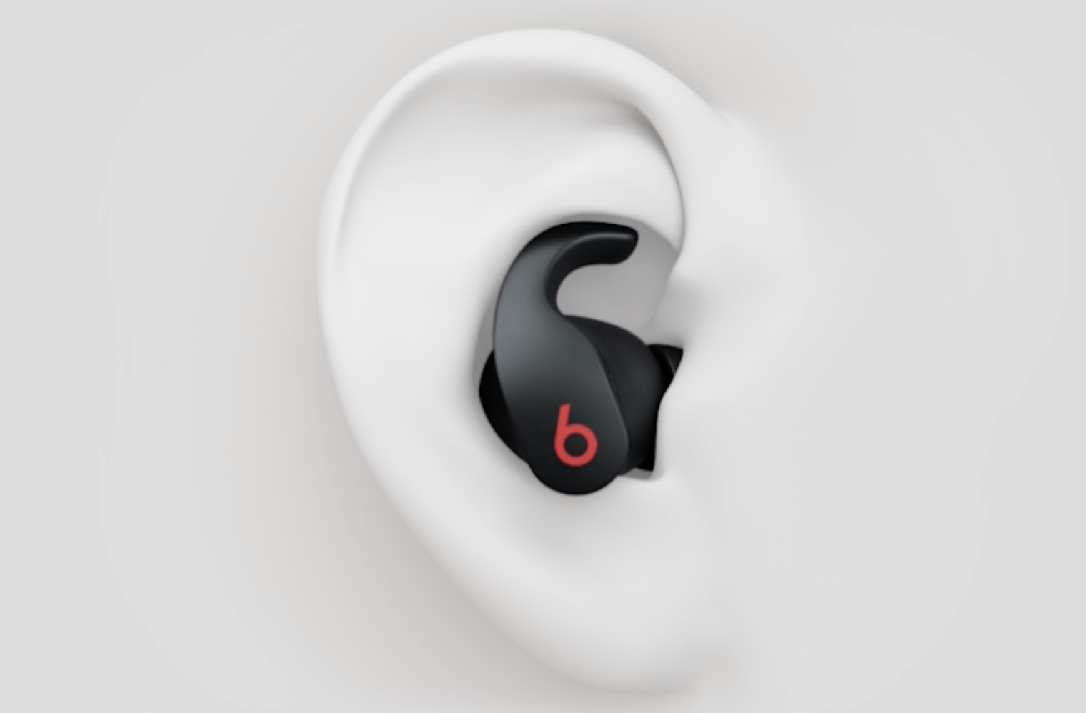 A Beats Fit Pro inside an ear.