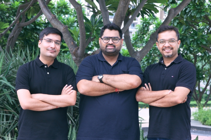 Scalenut founders Gaurav Goyal, Saurabh Wadhawan and Mayank Jain